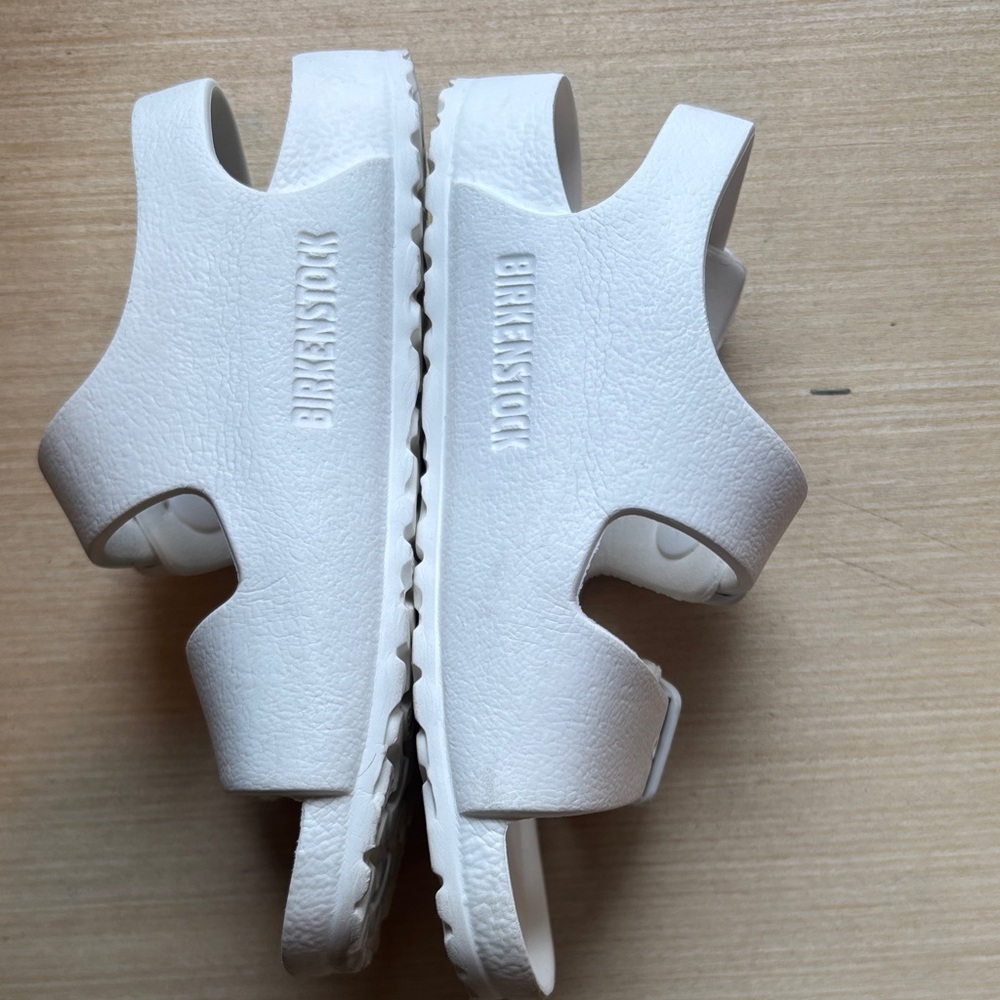 Birkenstock Kids White Sandals - Picture 4 of 6